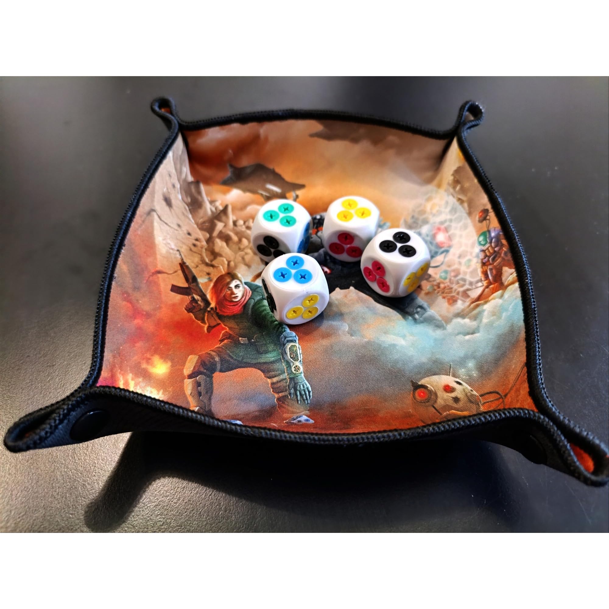 Amazon.com: Bonjour Games: RONE: Invasion - Dice Tray - Board Game
